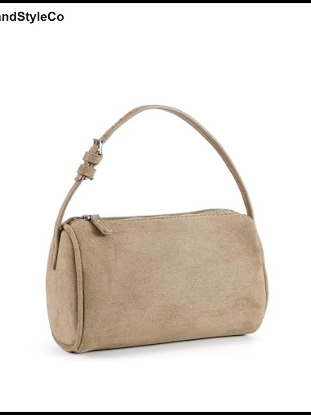 Molodo PU Leather Cylinder Crossbody Bag Women Versatile Handheld Adjustable